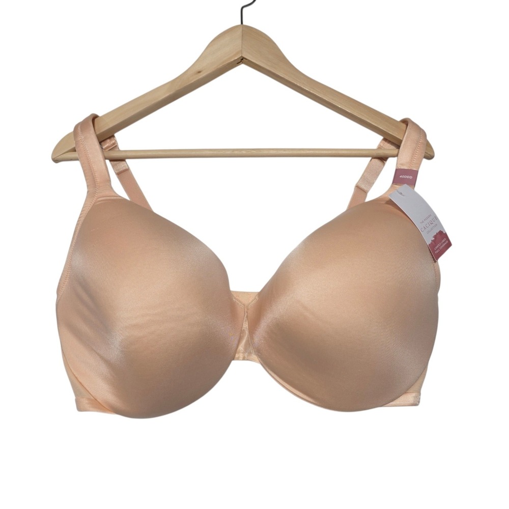 Cacique Bra Womens 40DDD Beige Lightly Lined Full Coverage Modern Collection - Picture 7 of 7
